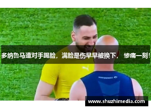 多纳鲁马遭对手踢脸，满脸是伤早早被换下， 惨痛一刻！